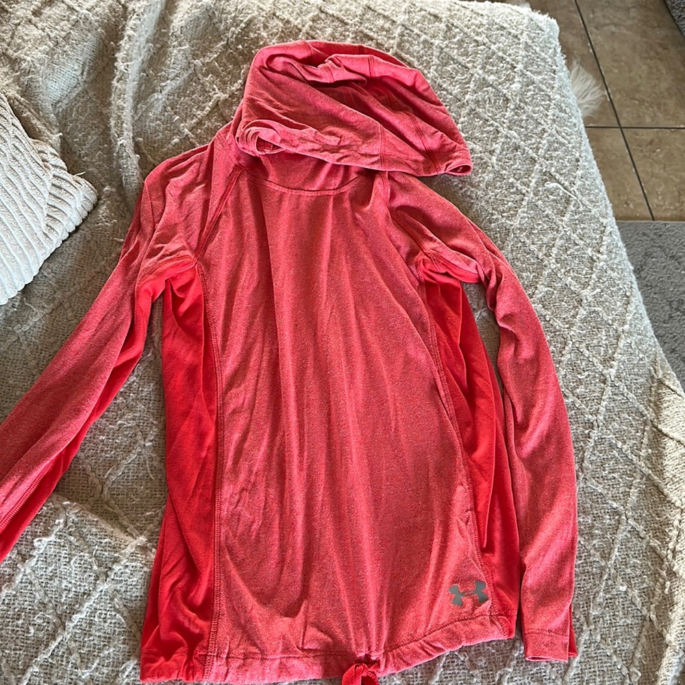 Under armour heat gear hooded light sweatshirt